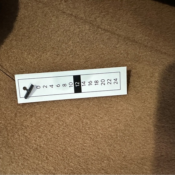 Halogen Camel Wool-Blend Coat Women’s Size 12 NWT - Picture 10 of 16